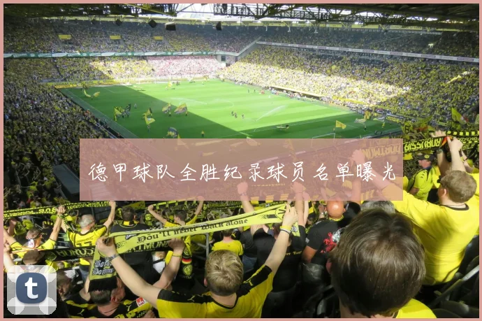 德甲球队全胜纪录球员名单曝光